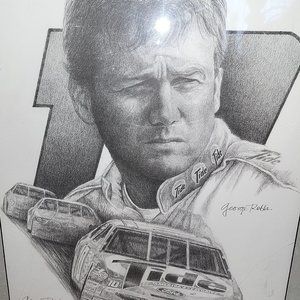 Signed & Number Vintage Lithograph  by George Rebh